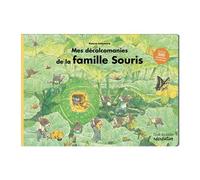 Mes décalcomanies de la famille Souris - Kazuo Iwamura - Ecole Des Loisirs - broché - Document jeunesse