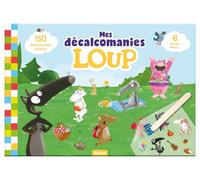 Orianne Lallemand – Mes décalcomanies Loup – 150 décalcomanies à gratter, 6 décors – Broché