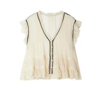 Mes Demoiselles - Bolly Top - Femme - Blouses et Chemises - Blanc - Taille: 34 FR