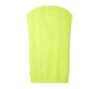 Mes Demoiselles - Pull en cachemire jaune fluo col V - Homme - Vestes - Vert - Taille: S