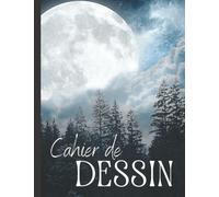 Mes dessins: carnet de dessin - cahier de croquis - format A4 - 100 pages blanches - couverture souple - pour dessiner, écrire ou faire des croquis