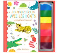 Mes dessins faciles avec les doigts - Découvrons les animaux
