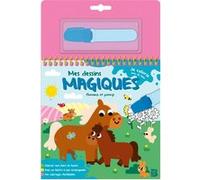 Mes dessins magiques - Chevaux et poneys Marine Fleury (Illustration)