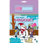 Mes dessins magiques - L'hiver - Collectif - Le Ballon Eds - broché - Document jeunesse