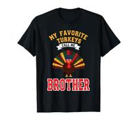 Mes dindes préférées m'appellent frère T-Shirt Graphique avec Valeur