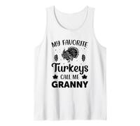 Mes dindes préférées m'appellent Mamie Débardeur