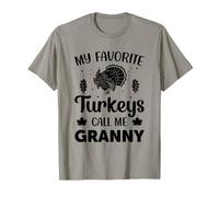 Mes dindes préférées m'appellent Mamie T-Shirt