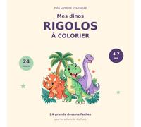 Mes dinos rigolos à colorier