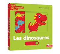 Philippe Jalbert – Mes dis pourquoi animés – Les dinosaures – Cartonné – Deux Coqs d'Or