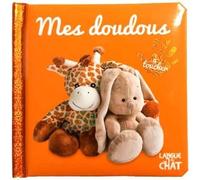 Bébé touche-à-tout - Mes doudous - Livre matières bébé - Imagier photo avec matières à toucher - Dès 12 mois