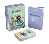 Mes Doudous Au Crochet - Coffret Avec Des Cartes Avec Diagrammes Et Instructions, Un Carnet Technique, Un Pochon De Rangement