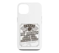 Mes Droits ne finissent Pas là où Vos Sentiments commencent Coque pour iPhone 13