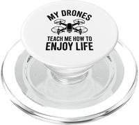 Mes Drones M'apprennent À Profiter De Drones Vol PopSockets PopGrip pour MagSafe