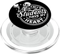 Mes élèves Ont Le Squelette de Mon cœur PopSockets PopGrip pour MagSafe