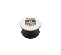 Mes élèves Ont survécu à Une année entière grâce à Moi Vintage Teacher PopSockets PopGrip Adhésif