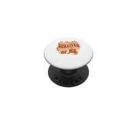 Mes élèves Ont survécu Toute Une année à Me Teacher Retro PopSockets PopGrip Adhésif