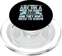Mes élèves sont sur Un Besoin de Savoir Professeur PopSockets PopGrip pour MagSafe
