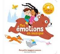 Mes émotions en musique – Mes petits imagiers sonores – Dès 1 an – Gallimard