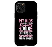 Mes Enfants m'accusent d'avoir Un Enfant préféré, Mes Petits-Enfants sont drôles Coque pour iPhone 11 Pro