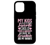 Mes Enfants m'accusent d'avoir Un Enfant préféré, Mes Petits-Enfants sont drôles Coque pour iPhone 12/12 Pro