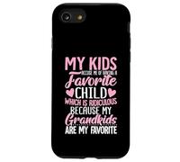 Mes Enfants m'accusent d'avoir Un Enfant préféré, Mes Petits-Enfants sont drôles Coque pour iPhone SE (2020) / 7/8