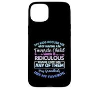 Mes Enfants m'accusent d'avoir Un Enfant préféré Petits-Enfants Coque pour iPhone 15 Plus