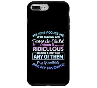 Mes Enfants m'accusent d'avoir Un Enfant préféré Petits-Enfants Coque pour iPhone 7 Plus/8 Plus
