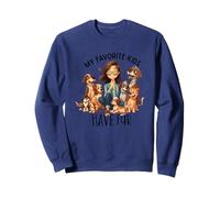 Mes Enfants préférés Ont de Jolis Chiens à Fourrure Sweatshirt