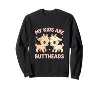 Mes Enfants sont des crétins Amusants, Amoureux des chèvres, Maman, fermière Sweatshirt