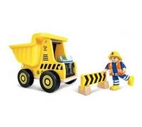 Mes engins de chantier - Camion benne Jaune