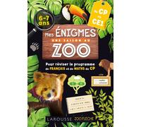 Collectif – Mes énigmes Une saison au zoo – Du CP au CE1 – Broché (Larousse)