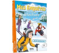 Mes enquêtes à l'école des détectives - Tome 04 Jeu de pistes au ski - Emmanuel Trédez - Auzou Éditions - broché - Roman cadet