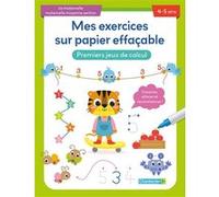 Mes Exercices Sur Papier Effaçable Ms - Premiers Jeux De Calcul