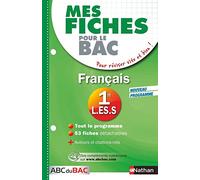 Mes Fiches ABC du BAC Français 1re L.ES.S