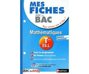 Mes fiches ABC du BAC Maths Term ES.L