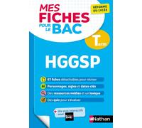 Mes Fiches ABC pour le BAC HG Géopolitique et Sciences Politiques Terminale - Collectif - Nathan - broché - Scolaire / Universitaire