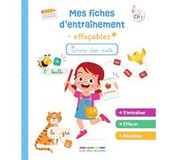 Mes fiches d’entraînement effaçables - Écrire des mots: GS-CP