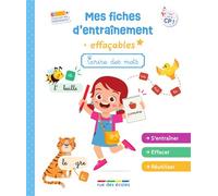 Mes fiches d’entraînement effaçables - Écrire des mots Gs-cp - Collectif rue des écoles - Rue Des Ecoles - broché - Scolaire / Universitaire