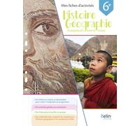 Mes fiches d'activités Histoire Géographie EMC 6e