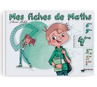MES FICHES DE MATHS - 4èME - Amina Khelil - Dphialpha - broché - Scolaire / Universitaire