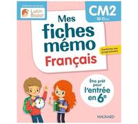 Mes Fiches Mémo Français Cm2