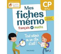 Mes fiches mémo Français et Maths CP: Une collection conçue par Lutin Bazar - Tout retenir en un clin d'oeil