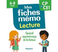 Mes fiches mémo Lecture CP-CE1 Pour s'entraîner efficacement à la lecture - Morgane Céard - Magnard - broché - Scolaire / Universitaire