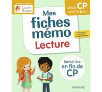 Mes fiches mémo Lecture CP: Une collection conçue par Lutin Bazar à partir de 6 ans - Savoir lire en fin de CP