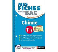 Mes fiches pour le BAC Chimie Term S