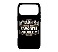 Mes Filles sont Mon problème préféré Un Papa drôle pour la fête des pères Coque pour iPhone 17 Pro Max