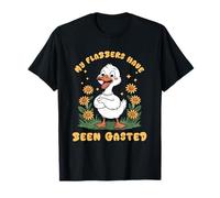 Mes flabbers Ont été dégustés Flowers Goose Funny T-Shirt