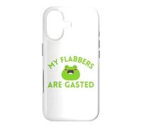 Mes flabbers sont des Grenouilles Surprises Vertes et goûtées Coque pour iPhone 17