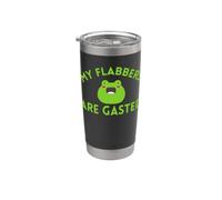 Mes flabbers sont des grenouilles surprises vertes et goûtées Gobelet isotherme en acier inoxydable double paroi