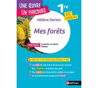 Anne Revert, Hélène Dorion – Mes Forêts – Analyse et étude (Bac 1re) – Broché